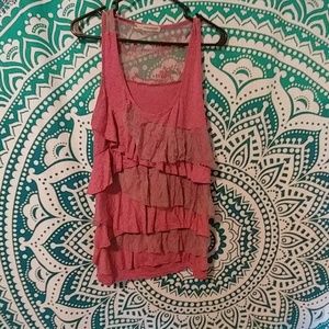 Maurices layered tank top